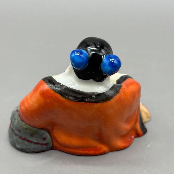 Chinese Porcelain Figurine Eight Immortals Taoist Vintage 1960s Zhongli Quan 3" - Picture 2 of 7